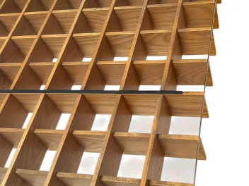 XL Kyoto Graphic Coffee Table by Gianfranco Frattini for Ghianda / Knoll, 1974